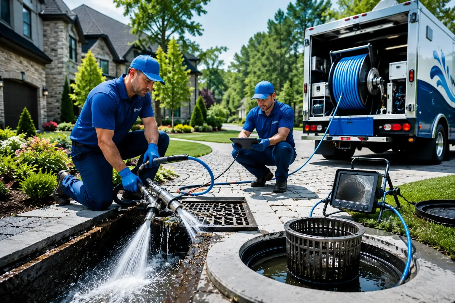 Local outdoor drain cleaning professionals in Fountaintown, IN
