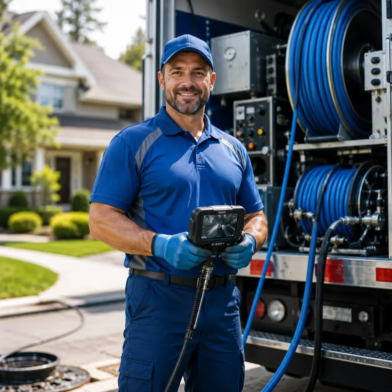 Local outdoor drain cleaning specialists in Fountaintown, IN
